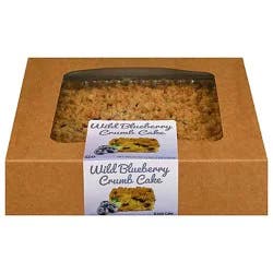 Blueberry Crumb Cake 8 Inch - 20 Oz