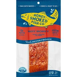 Honey Smoked Fish Salmon Hot Honey - 8 Oz