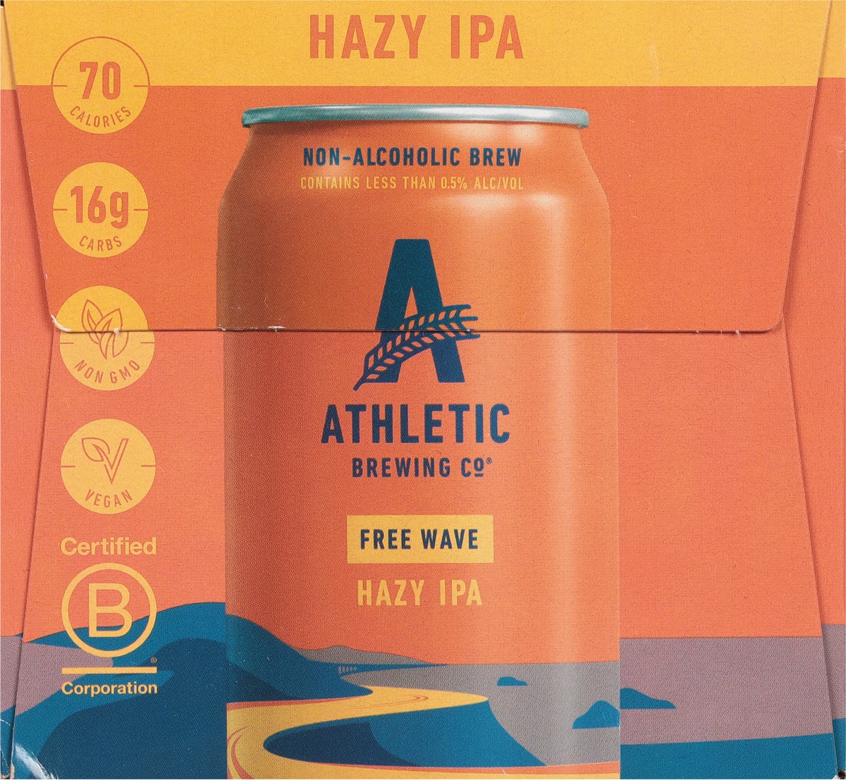 slide 8 of 9, Athletic Brewing Co Beer, 6 ct; 12 oz