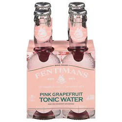 Fentimans Tonic Water Pink Grapefruit 4-6.76fz - 4-6.76 Fz