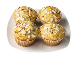 Bistro Muffins Almond Poppyseed 4 Count - Ea