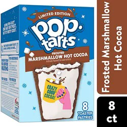 Pop-Tarts Toaster Pastries Frosted Marshmallow Hot Cocoa Breakfast Foods 8 Count - 13.5 Oz