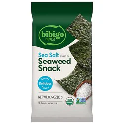 Bibigo Seaweed Snack Sea Salt - 0.35 Oz