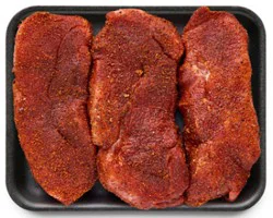 Pork Sirloin Chops Boneless Grillmaster Seasoning - Lb