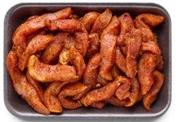 Pork Loin Strips Boneless Grillmaster Seasoning - Lb