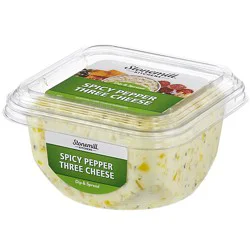 Stonemill Kitchens Spicy Pepper Three Cheese Dip - 10 Oz