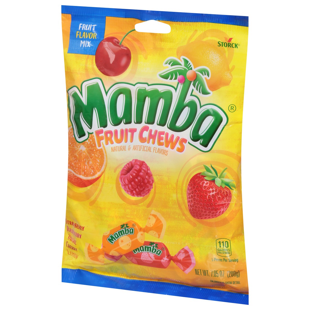 slide 8 of 9, Mamba Assorted Fruit Chews 7.05 oz, 7.05 oz