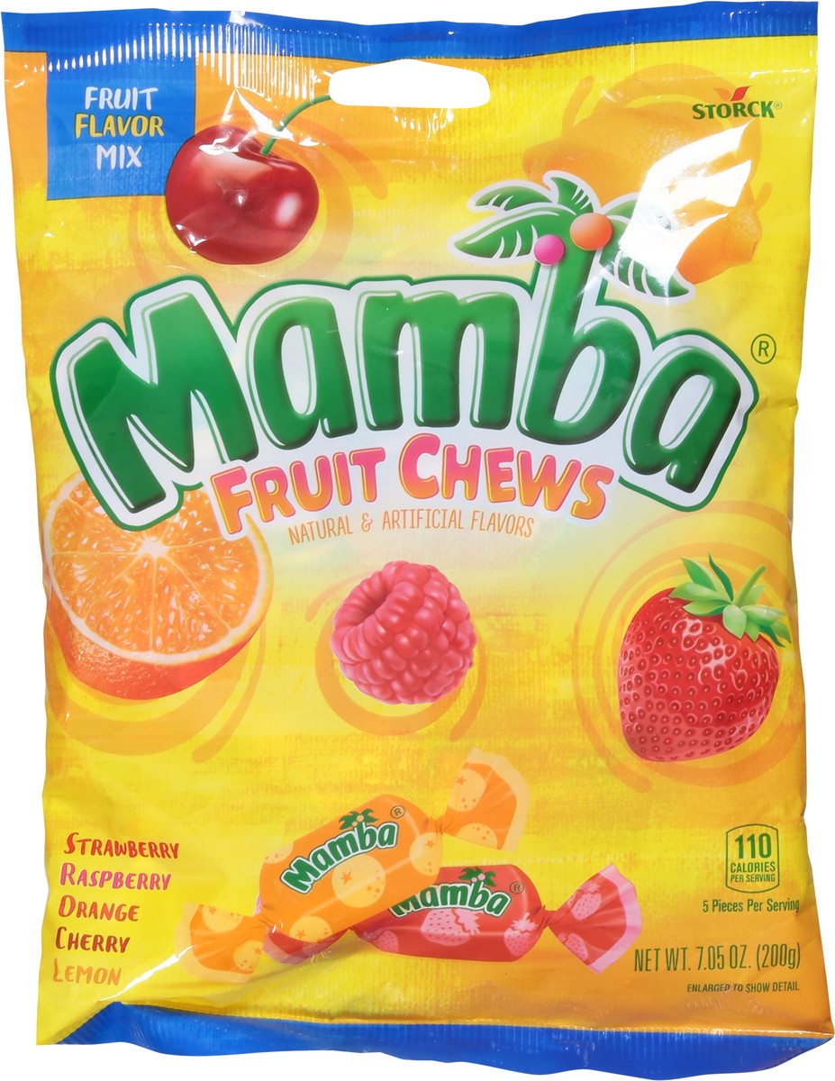 slide 5 of 9, Mamba Assorted Fruit Chews 7.05 oz, 7.05 oz