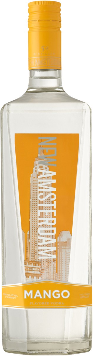 slide 2 of 2, New Amsterdam Mango Vodka, 1 liter