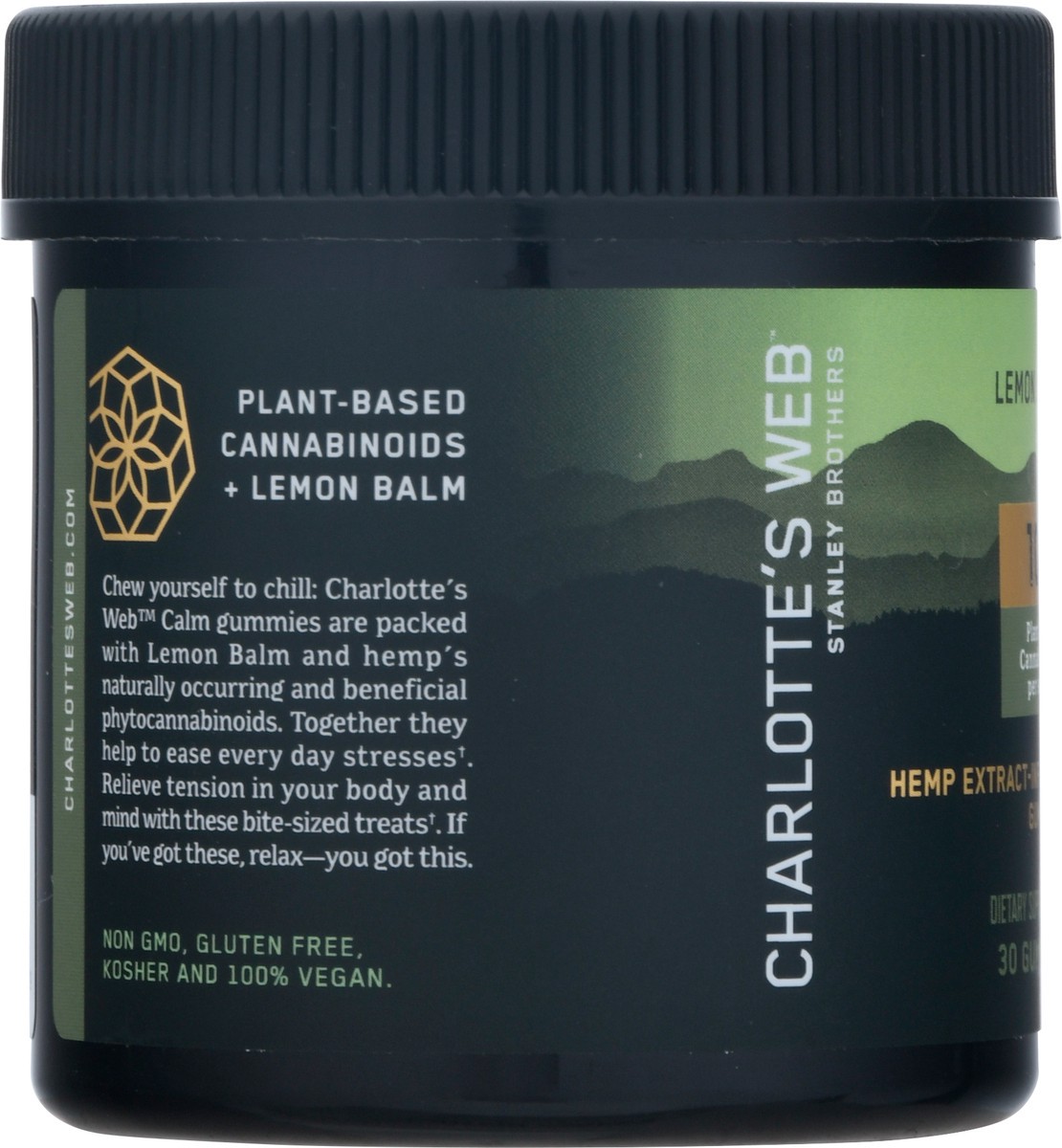 slide 6 of 13, Charlotte's Web Lemon Lime Hemp Extract Infused Calm Gummies, 1 ct