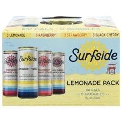 Surfside Assorted Vodka Lemonade Pack - 12 fl oz