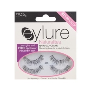 slide 1 of 1, Eylure Naturalites Natural Volume Lashes, 035, 2 ct