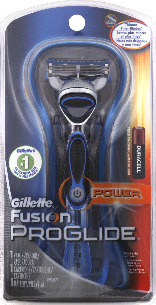 slide 1 of 3, Gillette Razor 1 ea, 75 ml