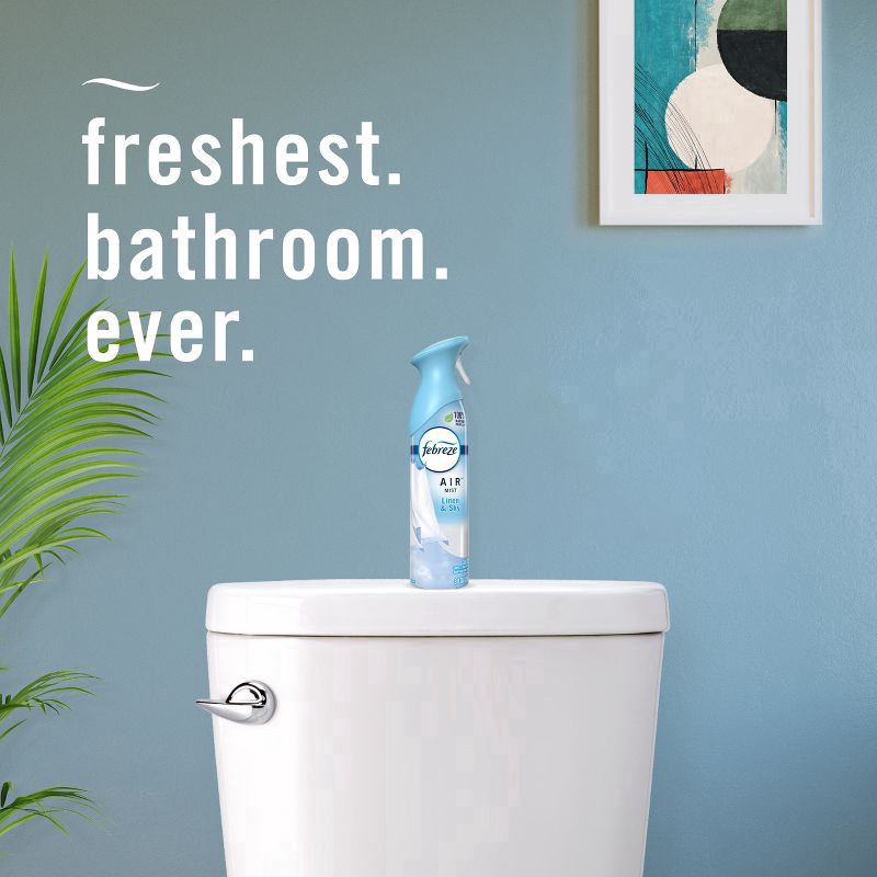 slide 10 of 10, Febreze Air Freshener Spray, Odor-Fighting Room Spray, Vanilla Suede Scent, 8.8 oz, 1 Count, 8.8 oz