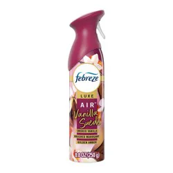 Febreze Air Freshener Spray, Odor-Fighting Room Spray, Vanilla Suede Scent, 8.8 oz, 1 Count