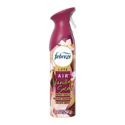 Febreze Air Freshener Spray, Odor-Fighting Room Spray, Vanilla Suede Scent, 8.8 oz, 1 Count