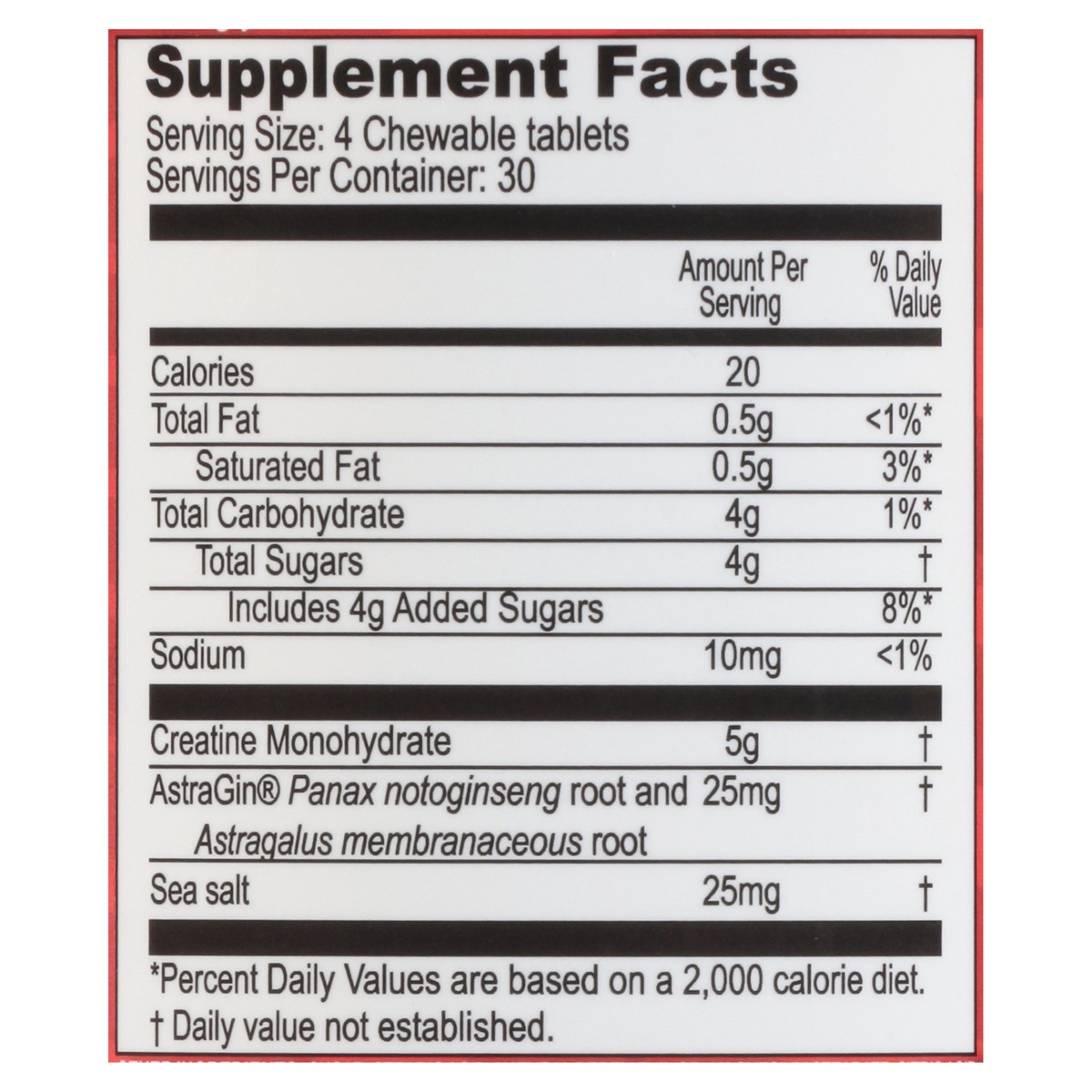 slide 12 of 12, Performance Inspired Nutrition Berry Blast Creatine Chews 120 Tablets, 120 ct