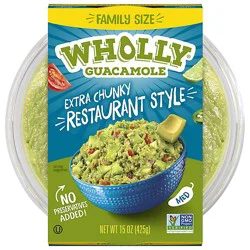 Wholly Guacamole Restaurant Style Bowl - 15 Oz