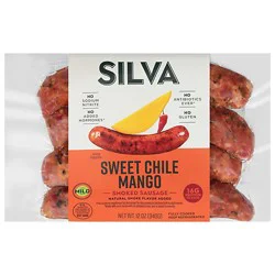 Silva Sausage Sweet Chile Mango Smoked Sausage, 12 Oz - 12 Oz