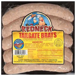 Redneck Tailgate Bratwurst Package 16 Oz - 16 Oz