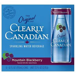 Clearly Canadian Mountain Blackberry 6-12fz - 6-12 Fz