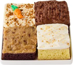 Variety 4 Count Cake Slices - Each