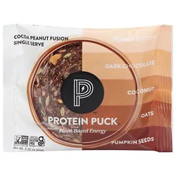 Protein Puck Bar Fusion Chocolate Peanut Butter - 2.25 Oz