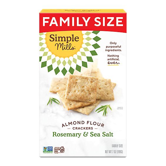 slide 1 of 1, Simple Mills Rosemary 7oz - 7 Oz, 7 oz