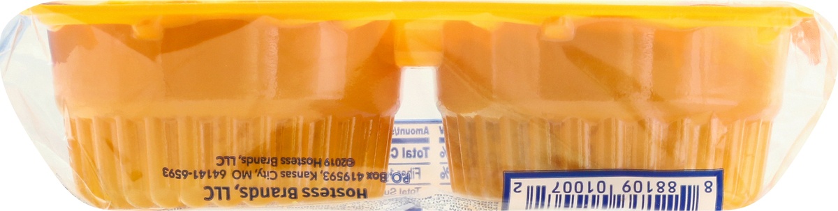 slide 4 of 9, Hostess Orange Frosted Cupcakes With Creamy Filling, 3.38 oz