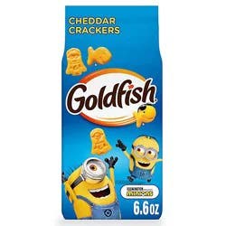 Pepperidge Farm Goldfish Minions Shaped Cheddar Crackers - 6.6 Oz