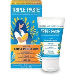 Trpl Paste Dipr Rash Oint - 2 Oz