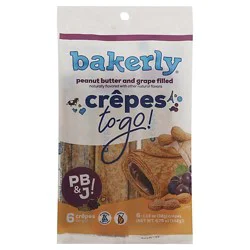 Peanut Butter And Grape Jelly Filled Crepes - 6.78 Oz