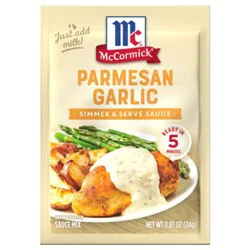 Mccormick Parmesan Garlic Sauce Mix .87 Oz - .87 Oz