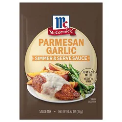 Mccormick Parmesan Garlic Sauce Mix .87 Oz - .87 Oz