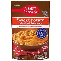Betty Crocker Mashed Sweet Potatoes - 4.5 Oz