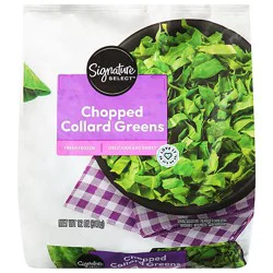 Signature Select Collard Greens Chopped 12 Oz - 12 Oz