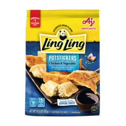 Ling Ling Potstickers Chicken And Vegetable 10.5oz - 10.5 Oz