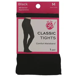 Otg Classic Tights Blk Med - 1 Pr
