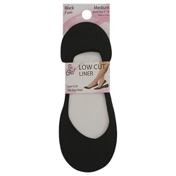 Otg Low Cut Liner Blk - 2 Pr