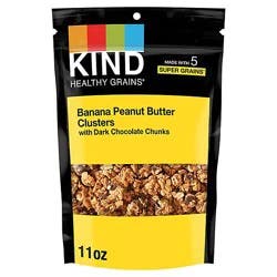 Kind Healthy Grains Banana Peanut Butter With Dark Chocolate Chunks 10g Protein Granola - 11 Oz