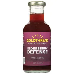 Goldthread Elderberry Defense Tonic - 10.5 Fz