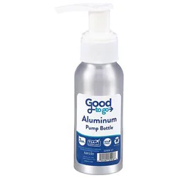 Gtg Aluminum Bottle With Pump 2oz - Ea