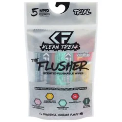 The Klean Freak Flusher Flushable Wipes 5ct - Ea