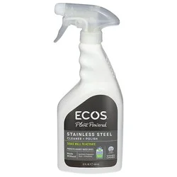 Ecos Ss Cleaner & Polish - 22 Oz
