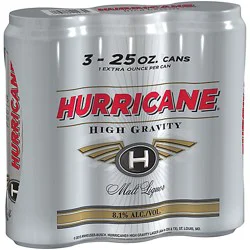 Hurricane High Gravity 3-25 Fl Oz In Cans - 3-25 Fz