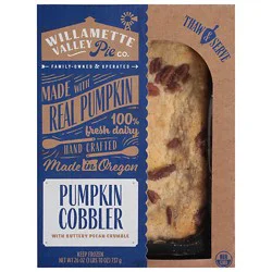 Willamette Valley Cobbler Pumpkin With Butter Pecan Top - 26 Oz