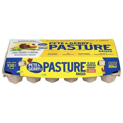 Pete & Gerry's Pasture Raised Large Eggs 18ct - 18 Ct