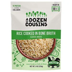 A Dozen Cousins Rice Classic Broth Ready To Eat - 8 Oz