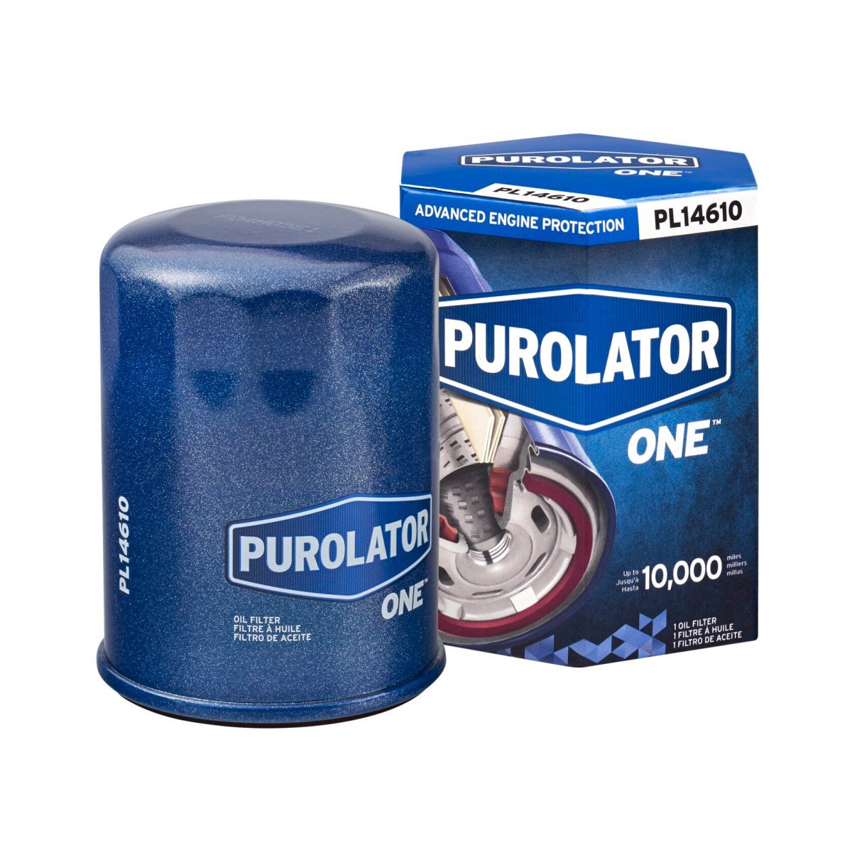 slide 1 of 9, Purolator Pureone Pl14610 Oil Filter, 1 ct