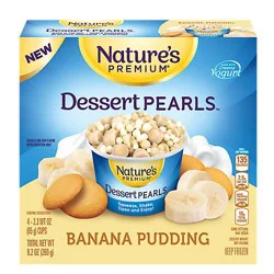 Natures Premium Dessert Pearls Banana Pudding - 9.2 Oz